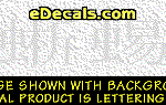 KAN240 Japanese Chinese Asian Kanji Lizard Decal