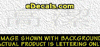  KAN244 Japanese Chinese Asian Kanji Noble Decal