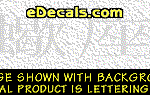 KAN248 Japanese Chinese Asian Kanji Scorpio Decal