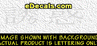  KAN250 Japanese Chinese Asian Kanji Seduction Decal