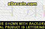 KAN252 Japanese Chinese Asian Kanji Self Control Decal