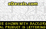 KAN253 Japanese Chinese Asian Kanji Self Control w/Wording Decal