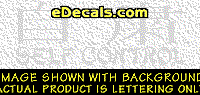  KAN253 Japanese Chinese Asian Kanji Self Control w/Wording Decal