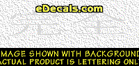 KAN254 Japanese Chinese Asian Kanji Perfect Decal