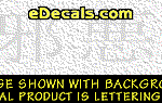 KAN260 Japanese Chinese Asian Kanji Evil Decal