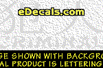 KAN267 Japanese Chinese Asian Kanji Criminal w/Wording Decal