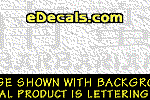 KAN275 Japanese Chinese Asian Kanji Barbarian w/Wording Decal