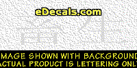  KAN276 Japanese Chinese Asian Kanji Beast Decal