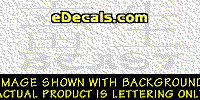  KAN277 Japanese Chinese Asian Kanji Beast w/Wording Decal