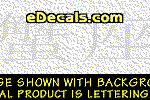KAN278 Japanese Chinese Asian Kanji Cancer Decal
