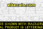 KAN279 Japanese Chinese Asian Kanji Cancer w/Wording Decal