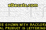 KAN280 Japanese Chinese Asian Kanji Captain Decal