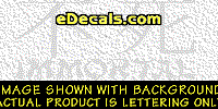  KAN287 Japanese Chinese Asian Kanji Immortal Decal