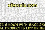 KAN289 Japanese Chinese Asian Kanji Individual w/Wording Decal
