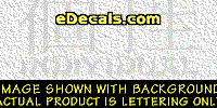  KAN289 Japanese Chinese Asian Kanji Individual w/Wording Decal