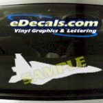 MIL100 Military Aircraft Airplane Decal