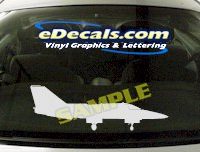  MIL102 F111 Aardvark Military Aircraft Airplane Decal