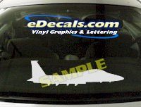  MIL105 Military Aircraft Airplane Decal