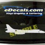 MIL106 Military Aircraft Airplane Decal