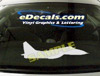  MIL107 Military Aircraft Airplane Decal