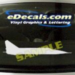 MIL108 Military Aircraft Airplane Decal