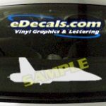 MIL109 Military Aircraft Airplane Decal