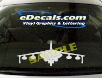 MIL119 AV8 Harrier Military Aircraft Airplane Decal