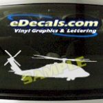 MIL120 Military Aircraft Airplane Decal