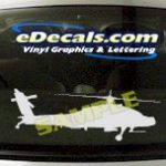 MIL121 Military Aircraft Airplane Decal