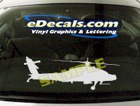  MIL121 Military Aircraft Airplane Decal