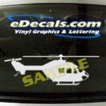 MIL122 Military Aircraft Airplane Decal