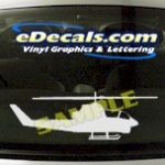 MIL124 Military Aircraft Airplane Decal