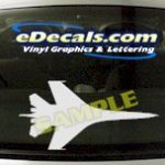 MIL126 Military Aircraft Airplane Decal