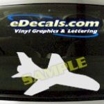 MIL127 Military Aircraft Airplane Decal