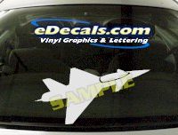  MIL129 Military Aircraft Airplane Decal