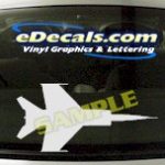 MIL131 Military Aircraft Airplane Decal