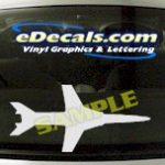 MIL132 Military Aircraft Airplane Decal