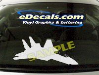  MIL135 Military Aircraft Airplane Decal