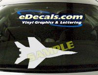  MIL137 Military Aircraft Airplane Decal