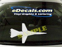  MIL138 Military Aircraft Airplane Decal