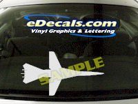 MIL138 Military Aircraft Airplane Decal