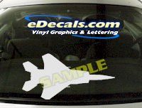 MIL139 Military Aircraft Airplane Decal