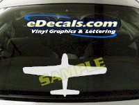  MIL141 P51 Mustang Military Aircraft Airplane Decal