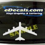 MIL143 B52 Military Aircraft Airplane Decal