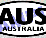 OVL401 Australia Oval Decal