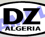 OVL403 Algeria Oval Decal