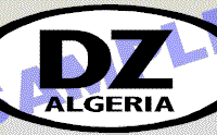  OVL403 Algeria Oval Decal