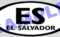  OVL419 El Salvador Oval Decal