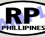 OVL432 Philippines Oval Decal