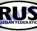 OVL436 Russian Federation Oval Decal